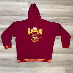 Adidas Originals Class of 72 Hoodie in Legacy Burgundy, Women’s 3X